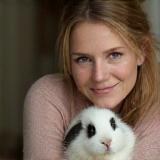 Photo d'Agnès S. et son lapin Gribouille